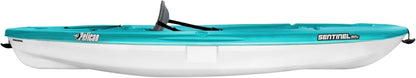 Pelican Sentinel 80X - Recreational Sit on top Kayak - Lightweight Patented Ram-X™ Material - Ergoform™ backrest - 8 ft